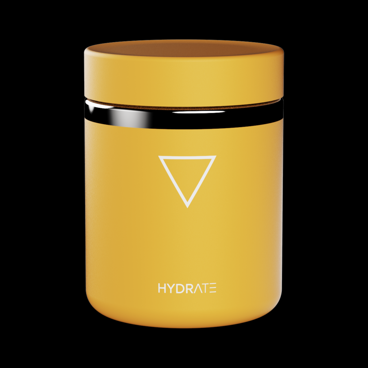 HYDRATE FOOD FLASK 830 ML AMARILLO SOL