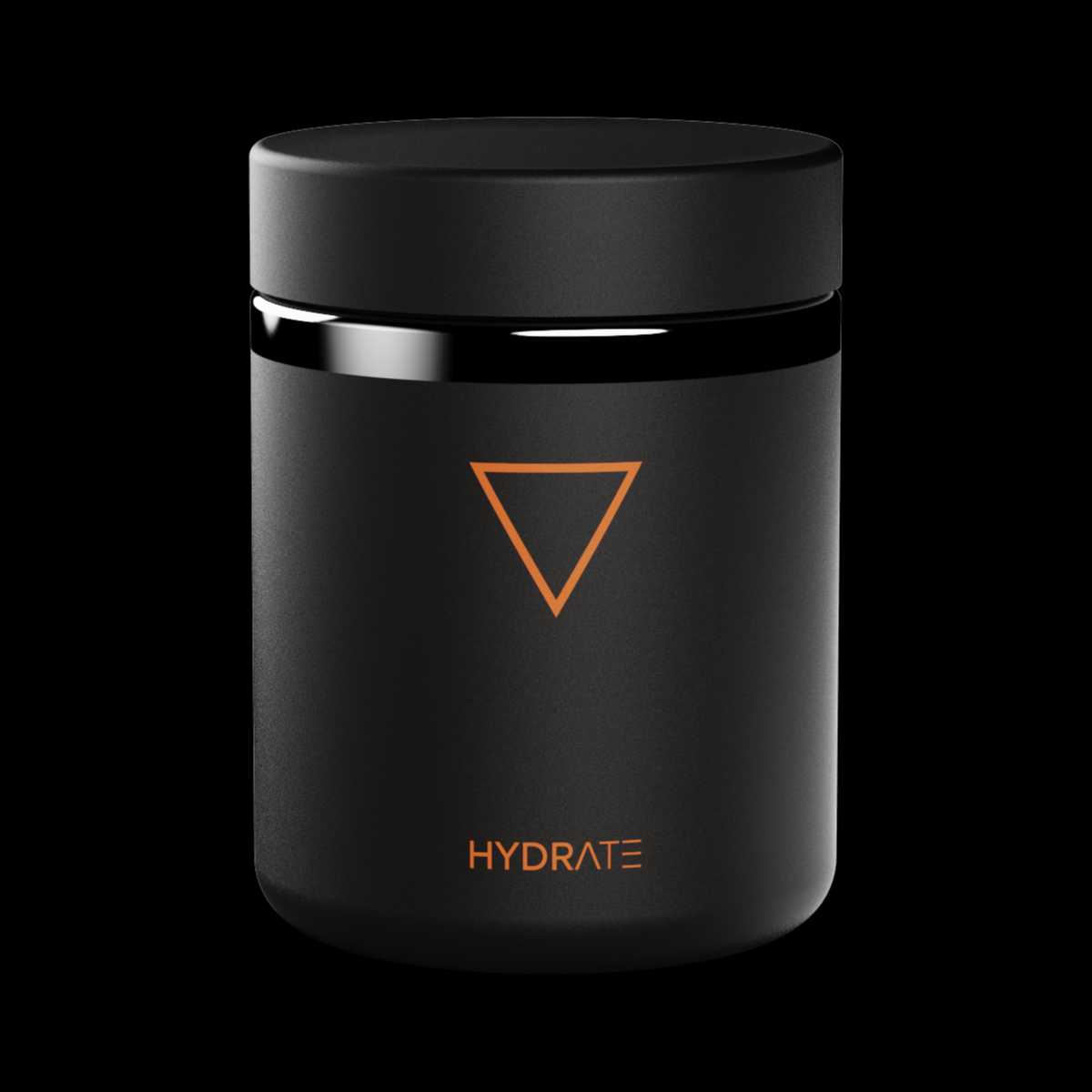 HYDRATE FOOD FLASK 830 ML NEGRO Y NARANJA