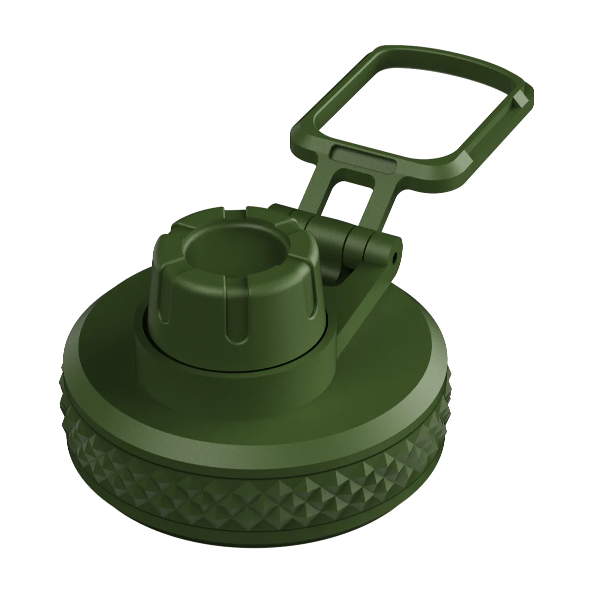 HYDRATE BOCA ANCHA TAPA ROSCA VERDE MILITAR