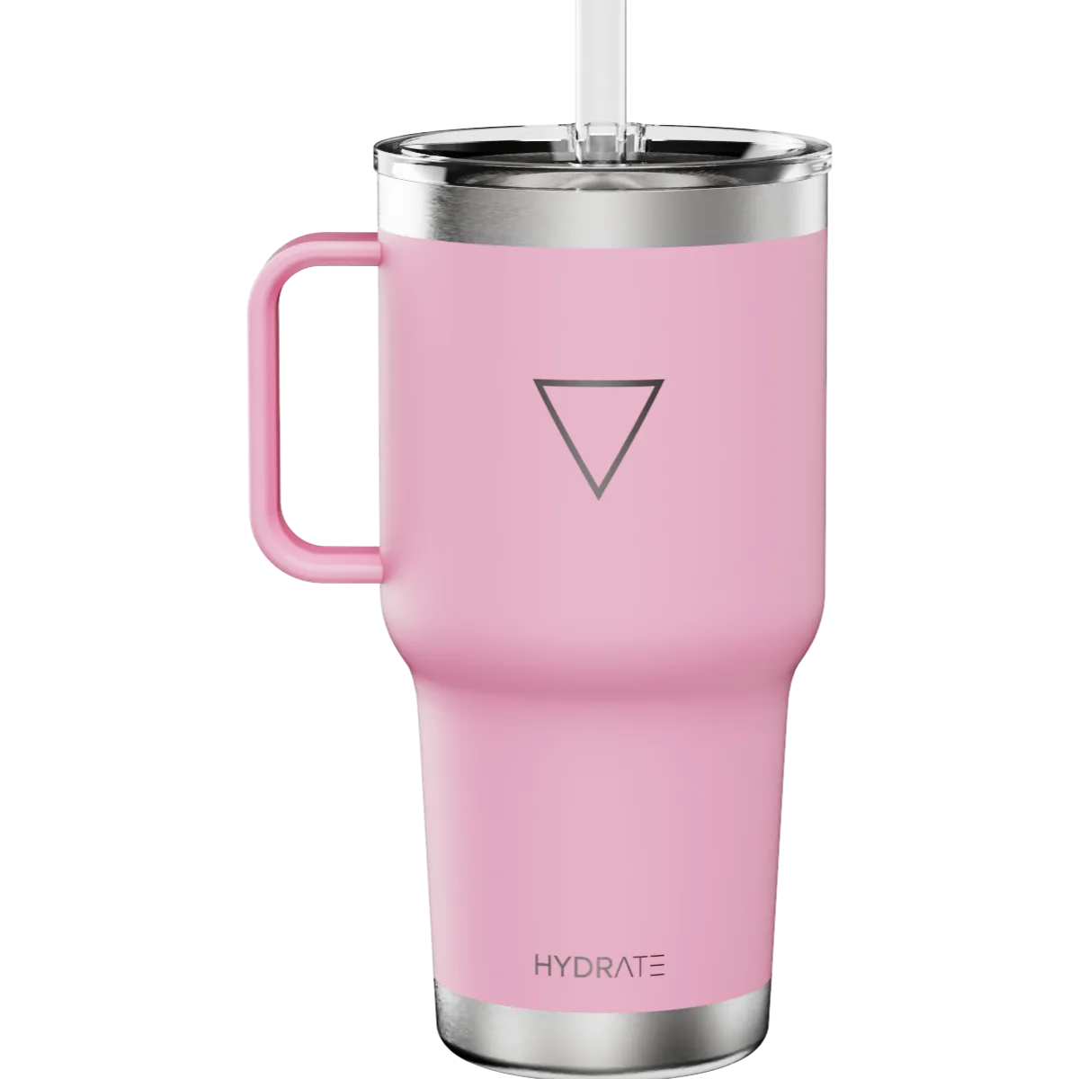 HYDRATE VASO 887 ML ROSA PASTEL CON PICO Y AGARRE