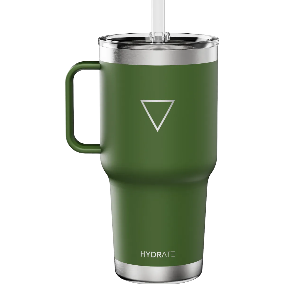 HYDRATE VASO 887 ML VERDE MILITAR CON PICO Y AGARRE