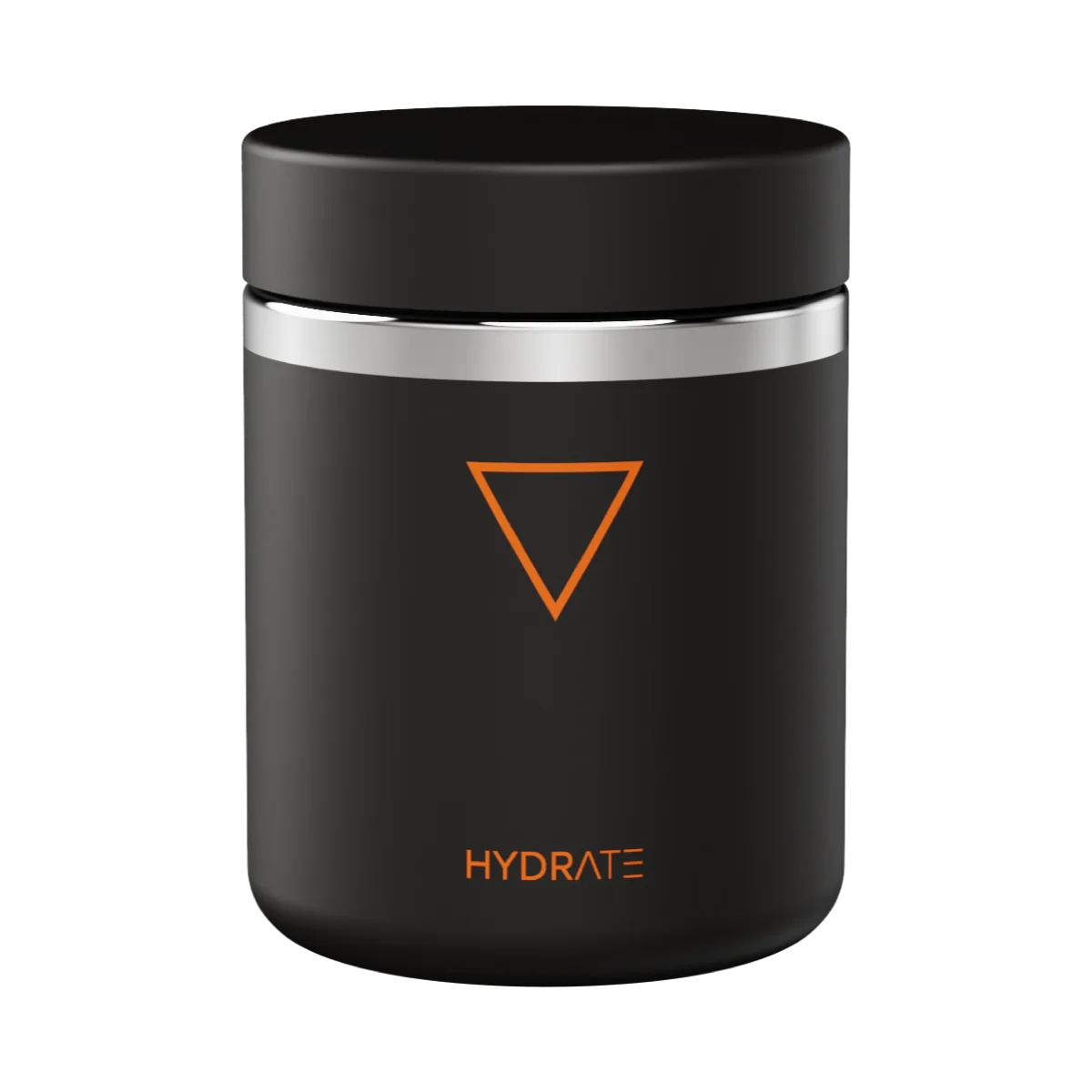 HYDRATE FOOD FLASK 830 ML NEGRO Y NARANJA