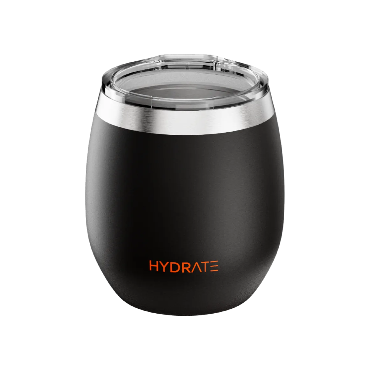 HYDRATE COPA 267 ML NEGRO Y NARANJA