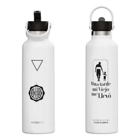 HYDRATE BOTELLA 710 ML BLANCO EDICION 2 OLIMPIA