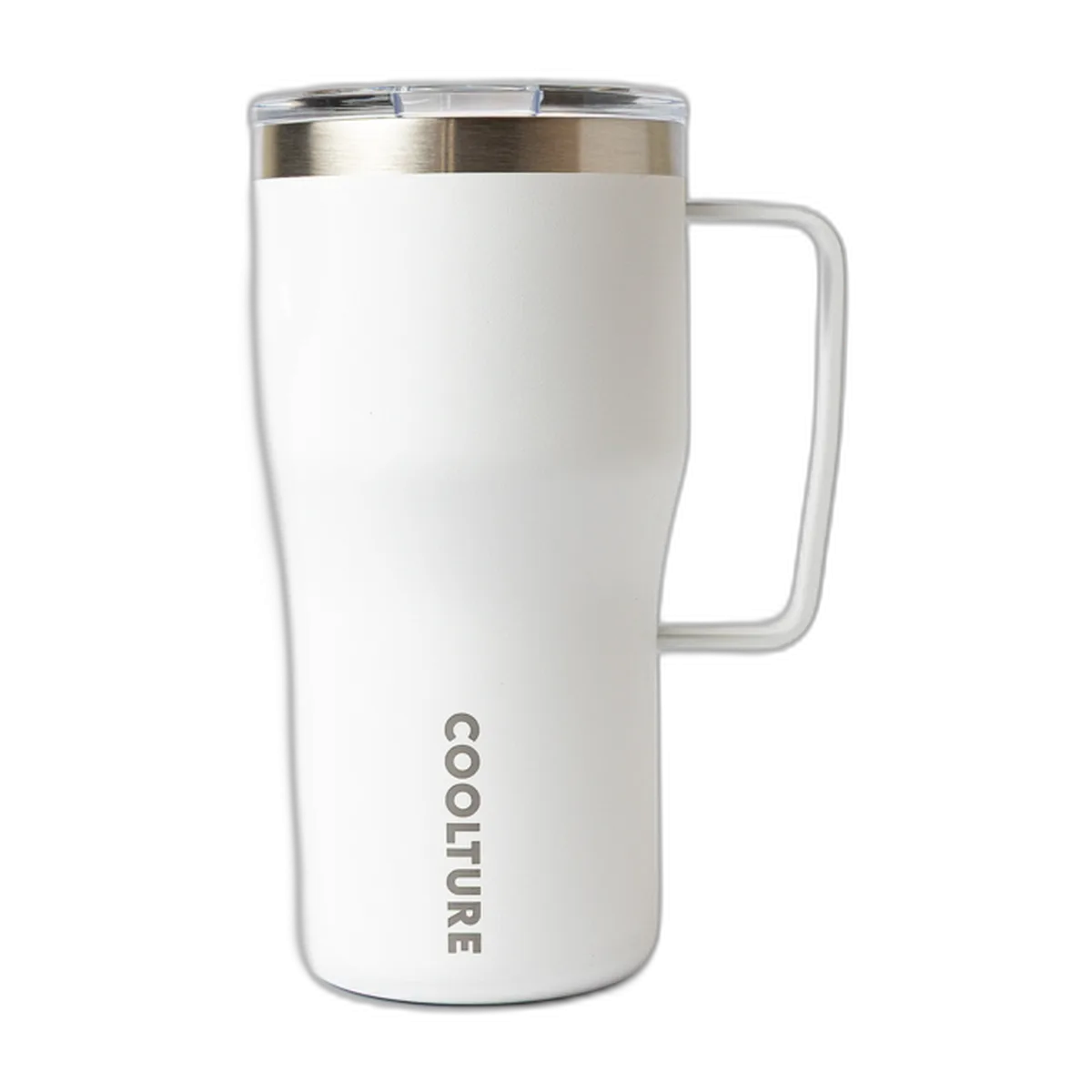 COOLTURE VASO CON MANIJA 590 ML BLANCO