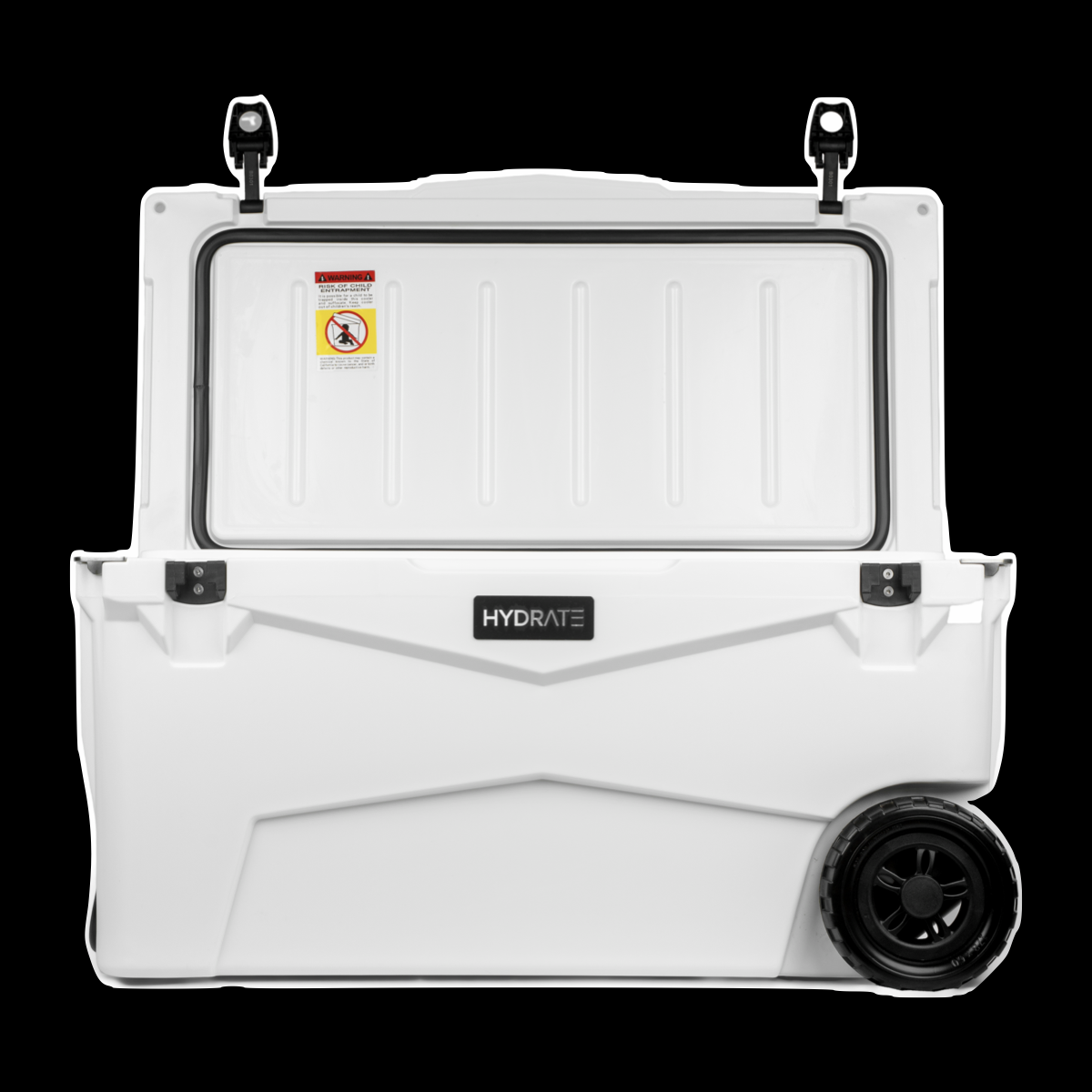 HYDRATE CONSERVADORA 65 L BLANCA CON RUEDA
